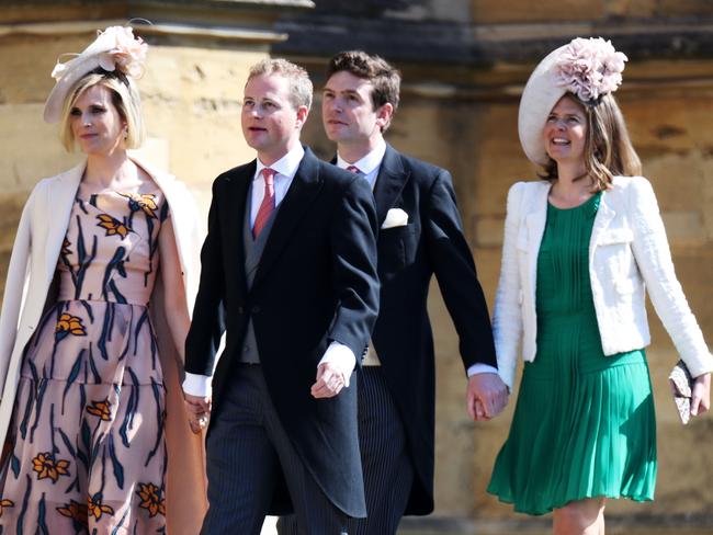 Lizzie Wilson, Guy Pelly, James Meade and Lady Laura Marsham. Picture: Getty Images