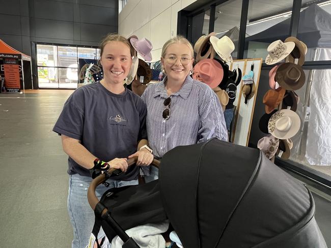 Emma and Anna Jackson at the Fraser Coast Show.