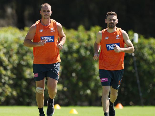 Briggs is slowly getting back on the track after minor knee surgery this off-season. Picture: Mark Metcalfe/Getty Images