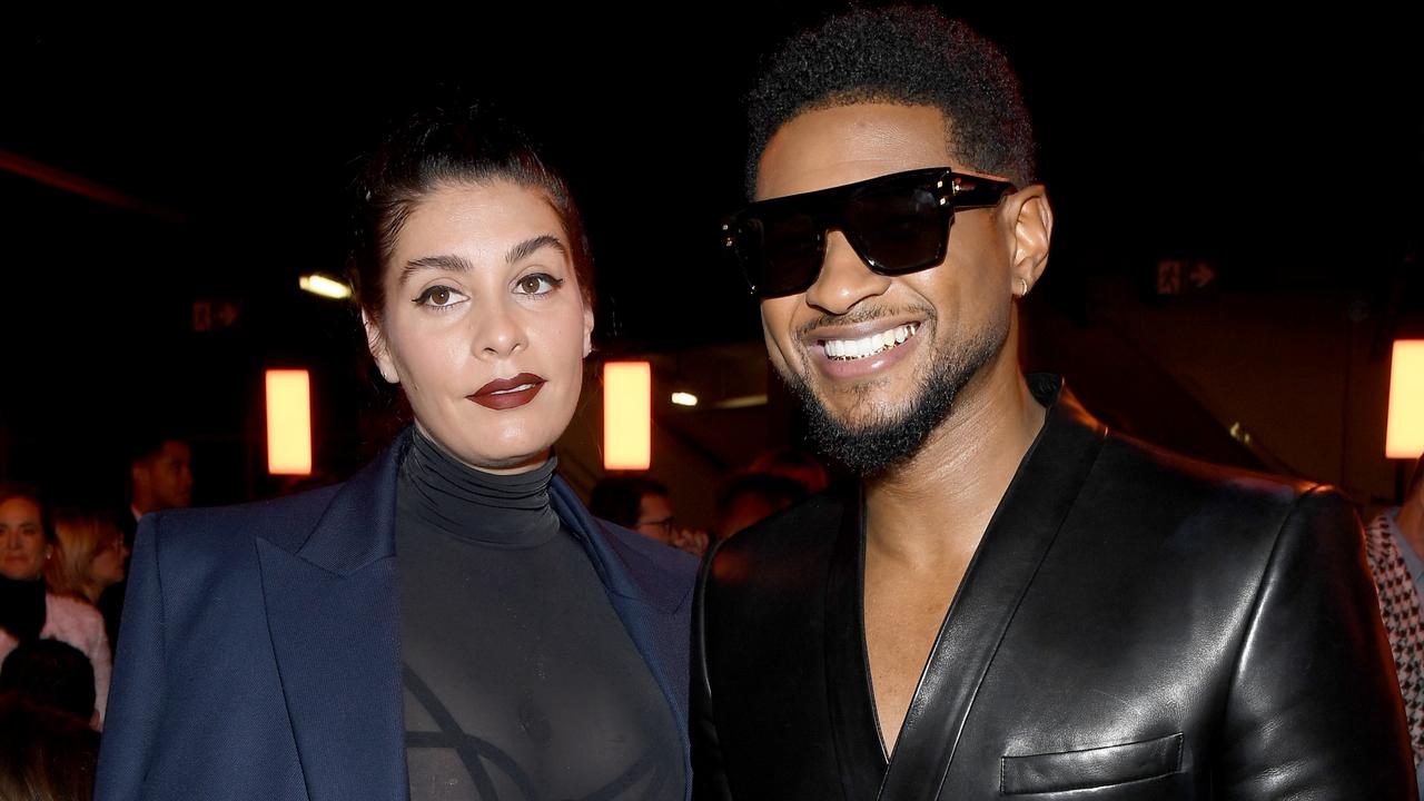 Busy day! Usher and longtime partner Jenn Goicoechea are reportedly set to wed imminently. Picture: Getty