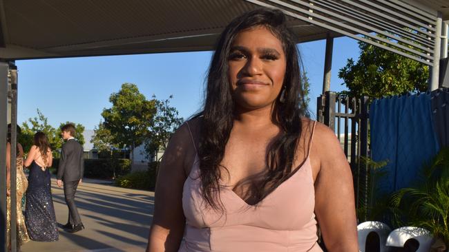 Natron Ikis at the Mackay Northern Beaches State High School formal, on Saturday October 17. Picture: Zizi Averill