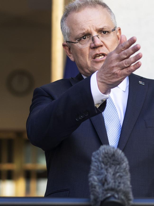 Prime Minister Scott Morrison. Picture: Gary Ramage/NewsWire