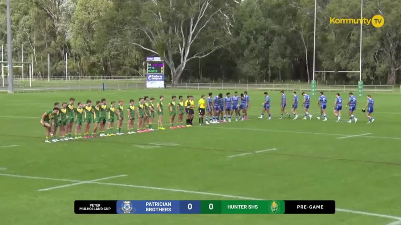 Replay: Patrician Brothers Fairfield v Hunter Sports High School -  2025 Peter Mulholland Cup Round 1