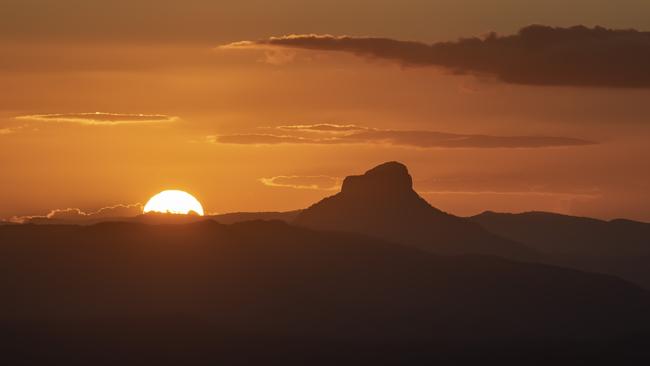 Mount Warning is a mountain in the Tweed Range in the Northern Rivers region of New South Wales.