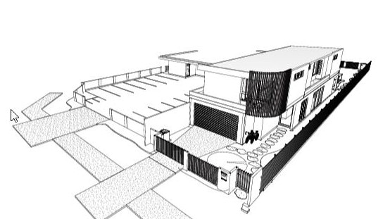 Plans for a restaurant and beer garden at 74 Kewarra St, adjacent to the public car park at Kewarra Beach. Picture: supplied.