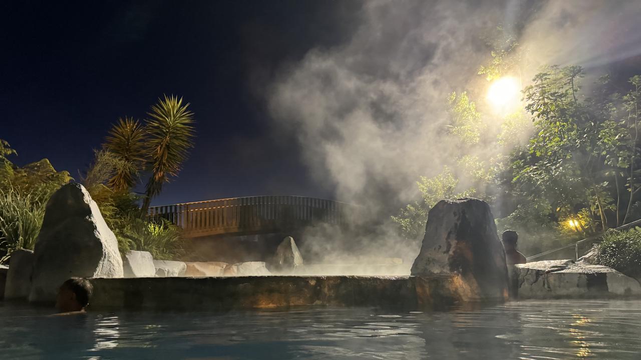 Volcanic hot springs are as good at is gets. Photo: Andrew McMurtry