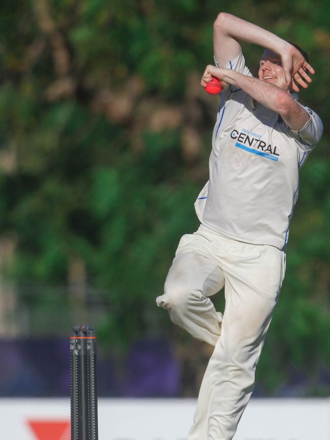 Darwin’s Tom Andrews is building some good form at the Eagles heading into his 2021-22 Sheffield Shield season with Tasmania. Picture: Glenn Campbell