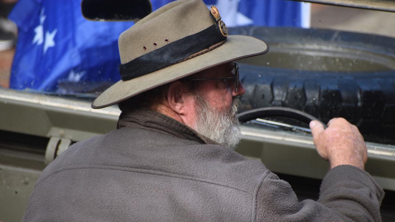 Scenes from the Bundaberg Civic Service and parade.