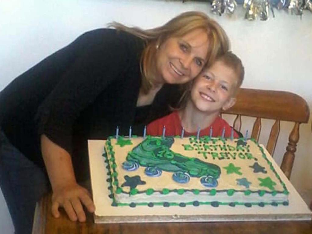 Dawna Langford with her son Trevor were killed in the ambush. Picture: Facebook