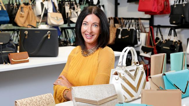 Fashion chain founder Colette Hayman at her company’s head office in Sydney. Picture: Troy Snook.