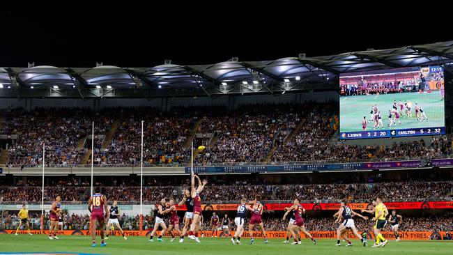 There was plenty of support for the Blues. Picture: Getty Images