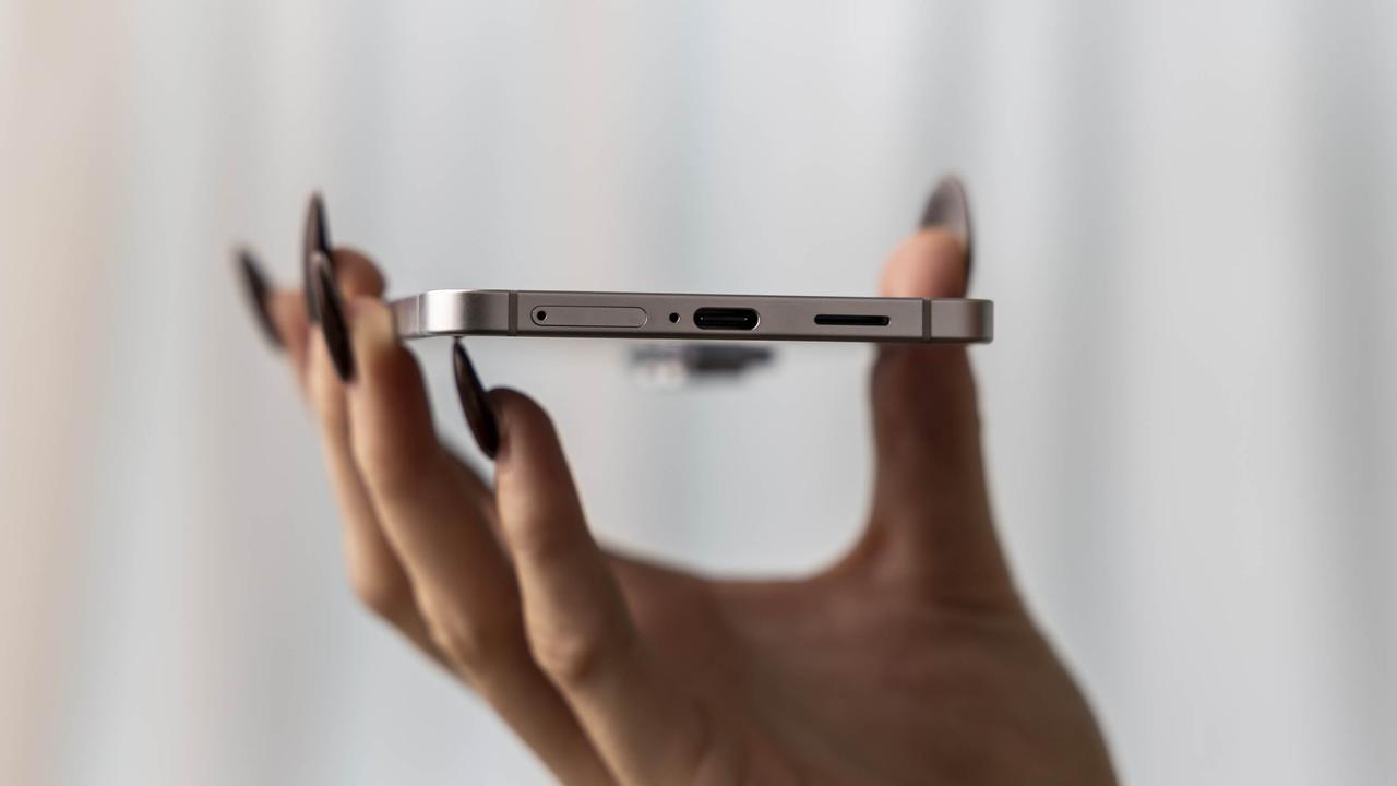 The S25 Edge is Samsung's thinnest phone, measuring 5.8mm.