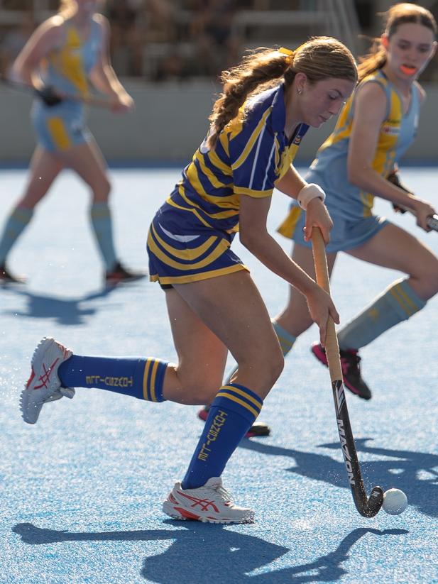 Brothers player Bree Pendrigh is one of Townsville's top junior hockey prospects. Picture: Supplied