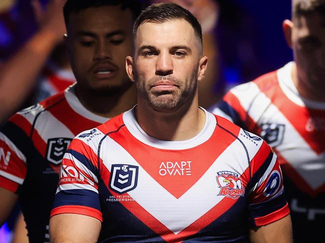 James Tedesco’s Roosters will have a difficult Origin period. Picture: Mark Evans/Getty Images