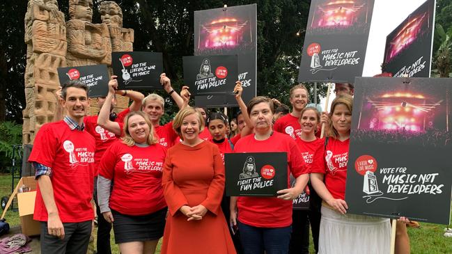 Thousands attended Hyde Park for the Don't Kill Live Music Rally. Picture: Laura Sullivan.