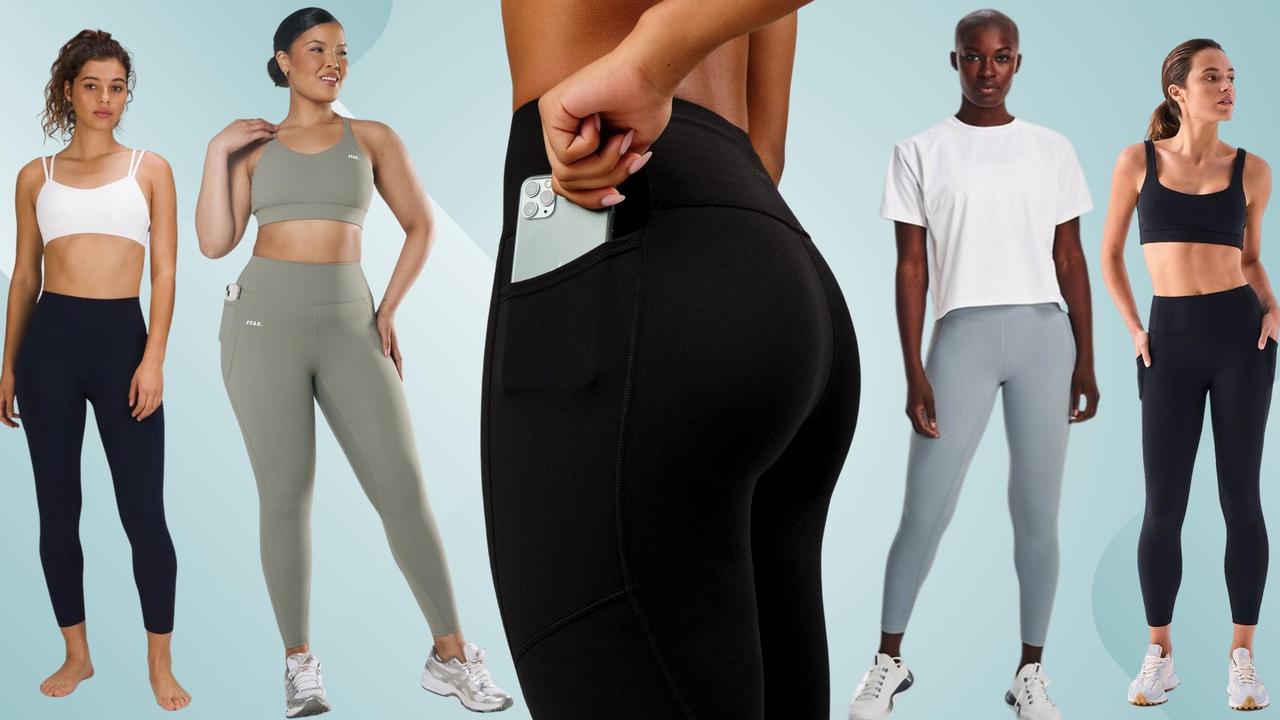 Yoga Pants with Pockets for Women Sports Leggings No See-Through High  Waisted Workout Leggings 4 Way Stretch Yoga Leggings