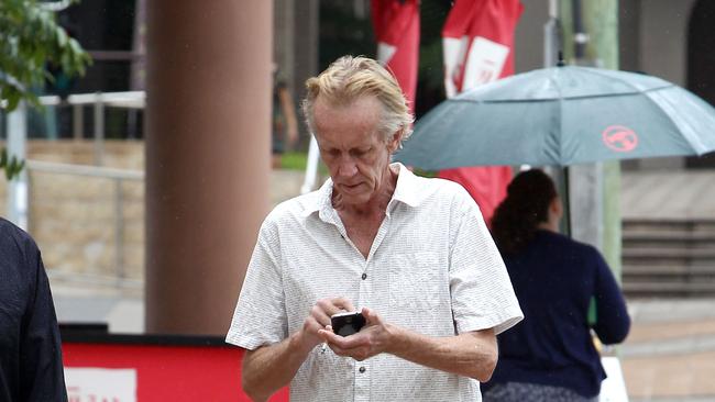 Peter Edgar arrives at the Southport courthouse. Picture: Tertius Pickard