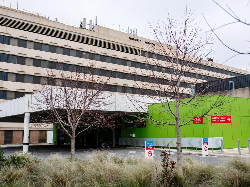 The 81-year-old man was tested after he presented to Modbury Hospital emergency department on Sunday. Picture: The Advertiser/Morgan Sette