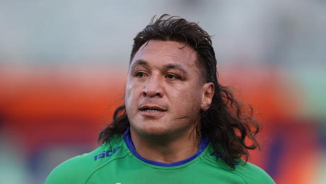 Josh Papali'i of the Raiders is under police investigation. Picture: Jason McCawley/Getty