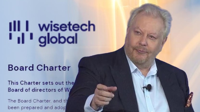 WiseTech founder and executive chairman Richard White.