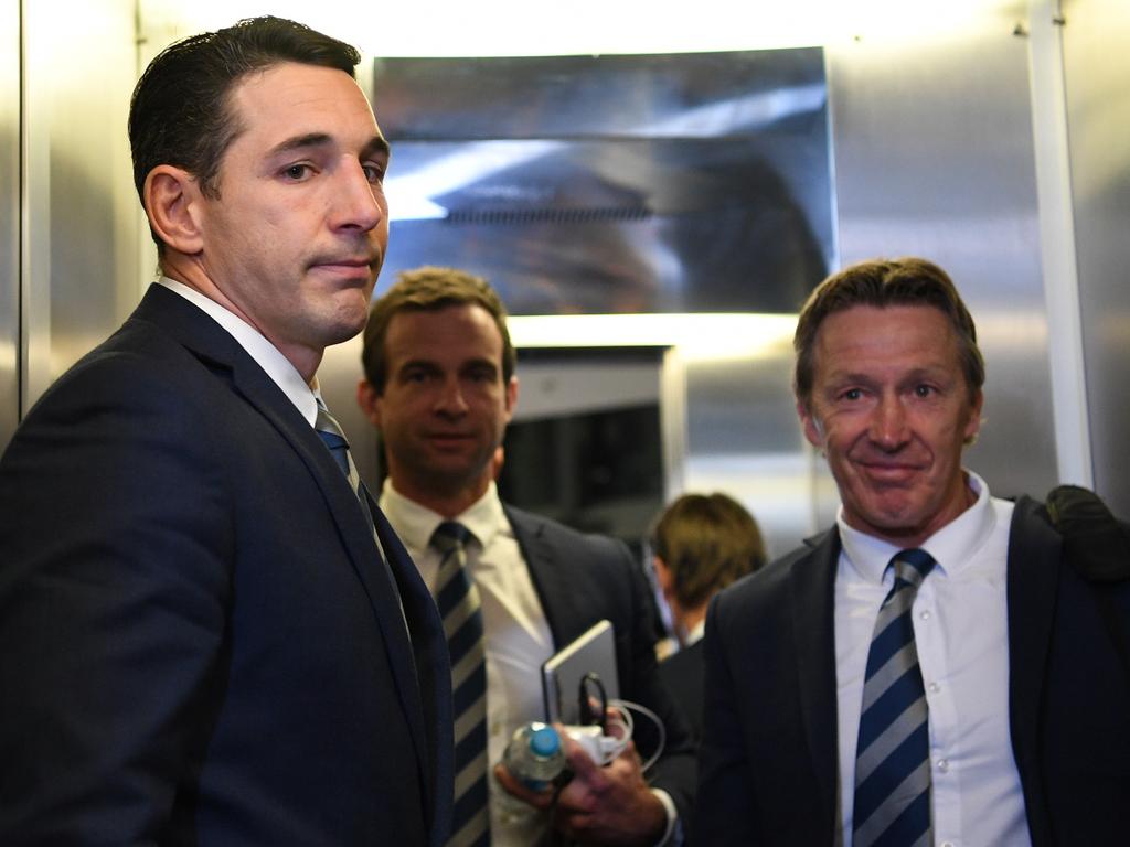 Slater was stonefaced after the decision, but Storm coach Craig Bellamy was pleased.