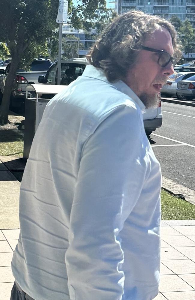 James Andrew Batchler leaving Maroochydore District Court on August 16, 2024. Picture: Sam Turner