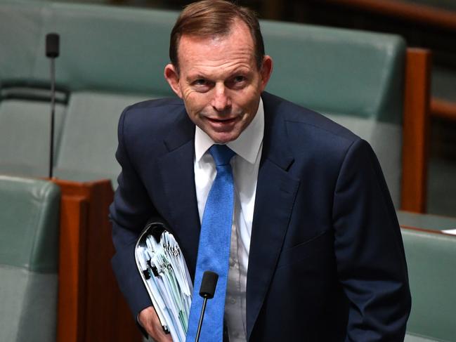 Former prime minister Tony Abbott. Picture: AAP