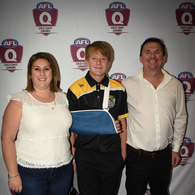 Photos from the Gold Coast AAFL Juniors presentation night. Picture: AFLQ