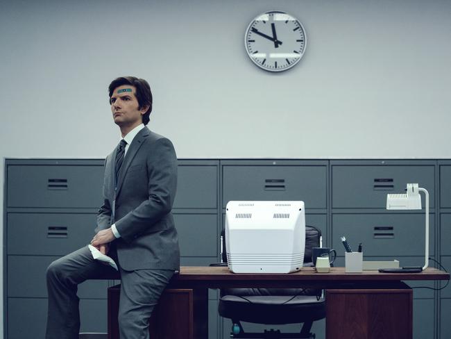 Production on Apple TV’s hit show, Severance (starring Adam Scott) has been halted. Picture: Supplied