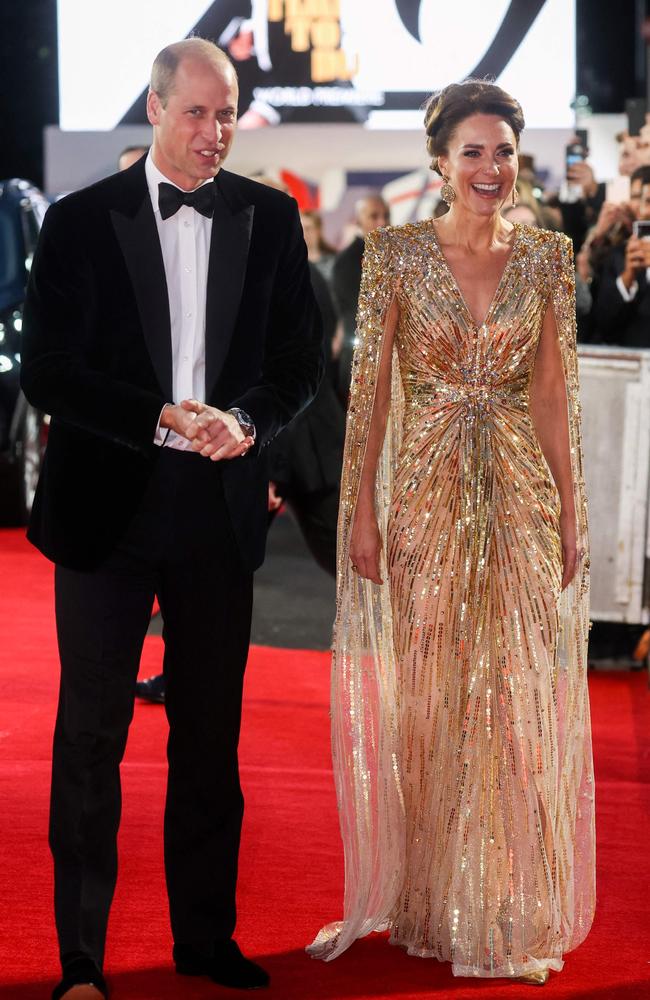 Kate’s absolutely stunning red carpet look. Picture: Chris Jackson / POOL / AFP