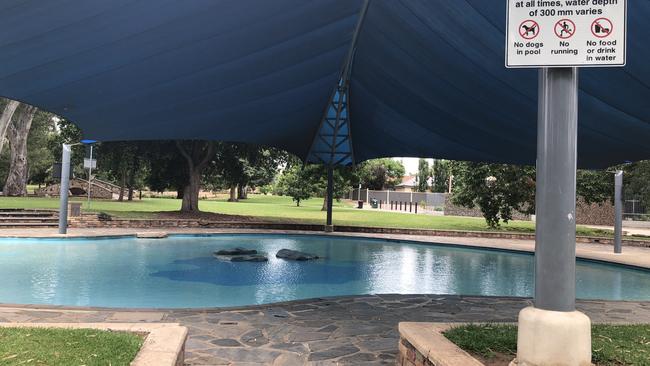 The Tusmore Park wading pool has been entertaining families for more than five decades. Picture: Eugene Boisvert.