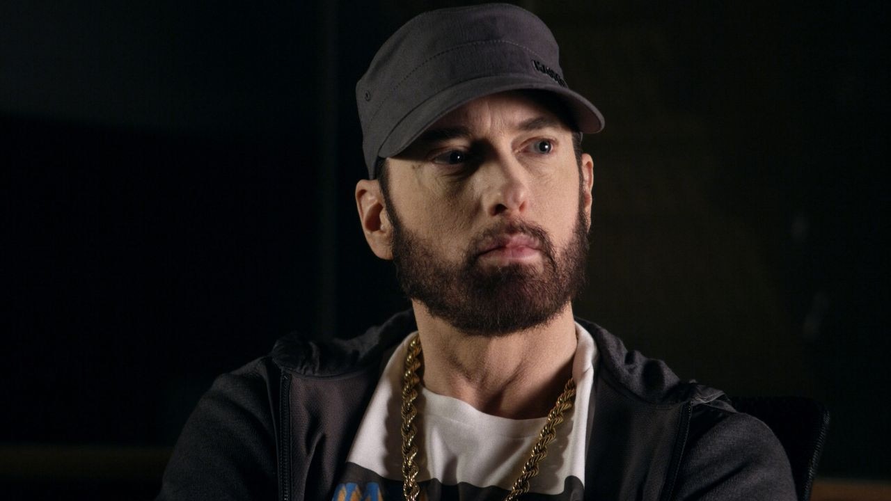 How Music Free with Eminem now streaming on Paramount+. Picture: Paramount+