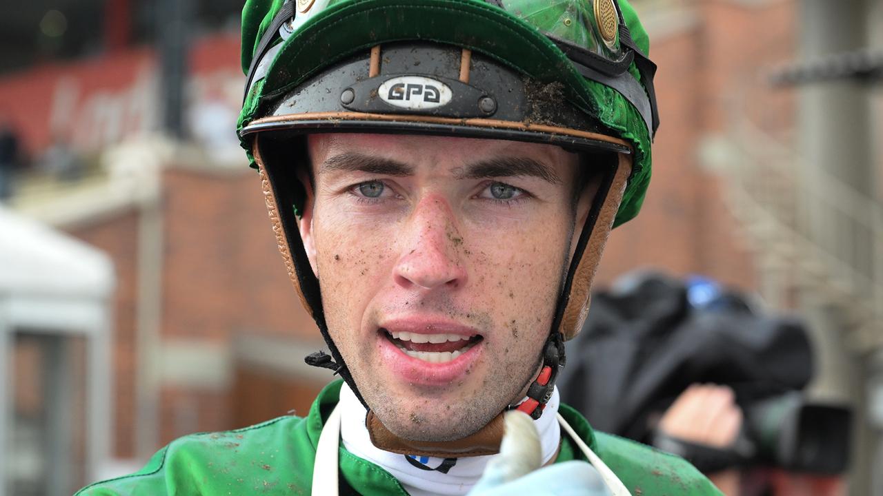 James Orman had the tip of his finger bitten off by a horse on Tuesday morning. Picture: Grant Peters/Trackside Photography