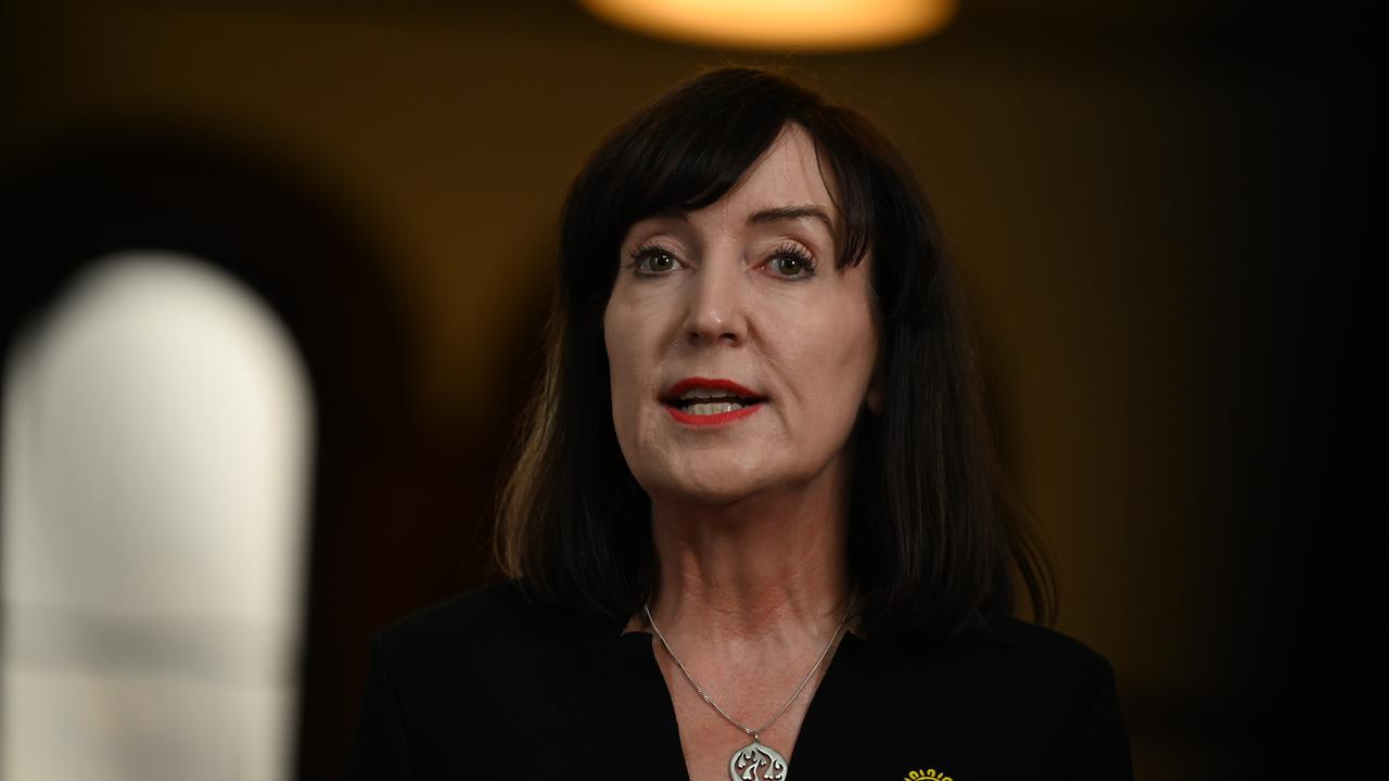 Environment Minister Susan Close said she found the footage “confronting” and would recommend further clarity about stunning animals in the national guidelines. Picture: NCA NewsWire / Naomi Jellicoe