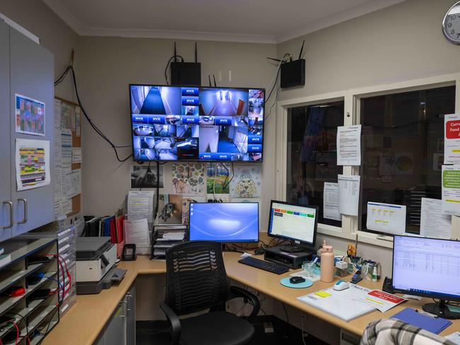 The control room at Habitat Therapeutics. Picture: Brad Fleet