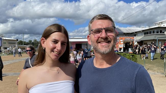 L-R: Marcella and David Kendall at the Gympie Show 2025.