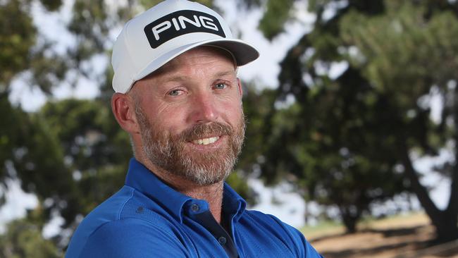 Adam Bland is a three-time winner on the PGA tour. Picture: Emma Brasier