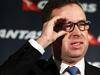 Qantas CEO Alan Joyce News Conference As Airline To Cut 5,000 Jobs by 2017 Amid A$252 Million Loss