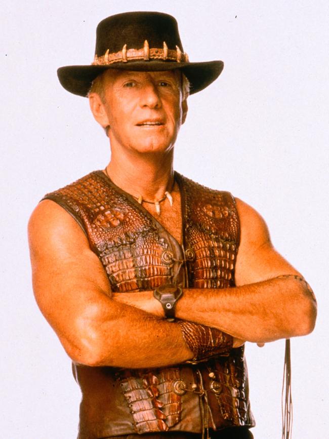 Paul Hogan, the original Crocodile Dundee says he’s excited to be sharing more news about those involved soon. Picture: Supplied