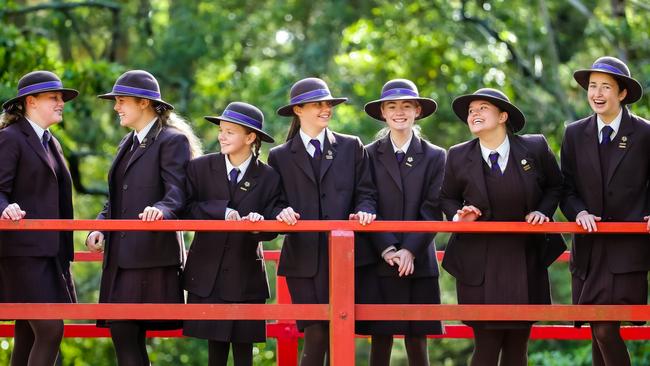 Frensham School in Mittagong toped the ranks for year 9 at the NAPLAN testing over a five year period. Picture: Facebook