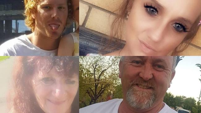 Dylan James Bouveng (top left), Brodie Lee Hutchinson (top right), Kym Janene Green (bottom left) and Rodney Adam Fletcher (bottom right) were four of ten drivers to front Gympie Magistrates Court for driving while a drug was present in their saliva on Thursday.