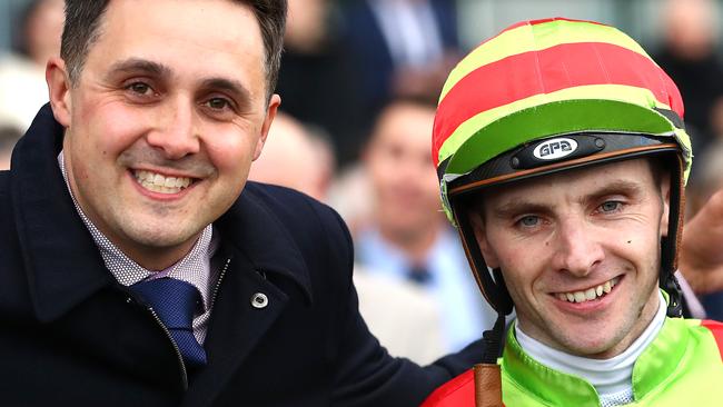 Jockey Declan Bates will ride Tigre Royal at The Valley. Picture: Kelly Defina/Getty Images