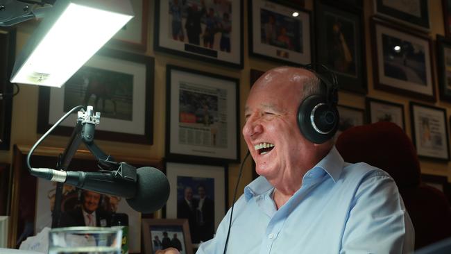 Alan Jones dominated the airwaves for two decasdes. Picture: John Feder/The Australian.