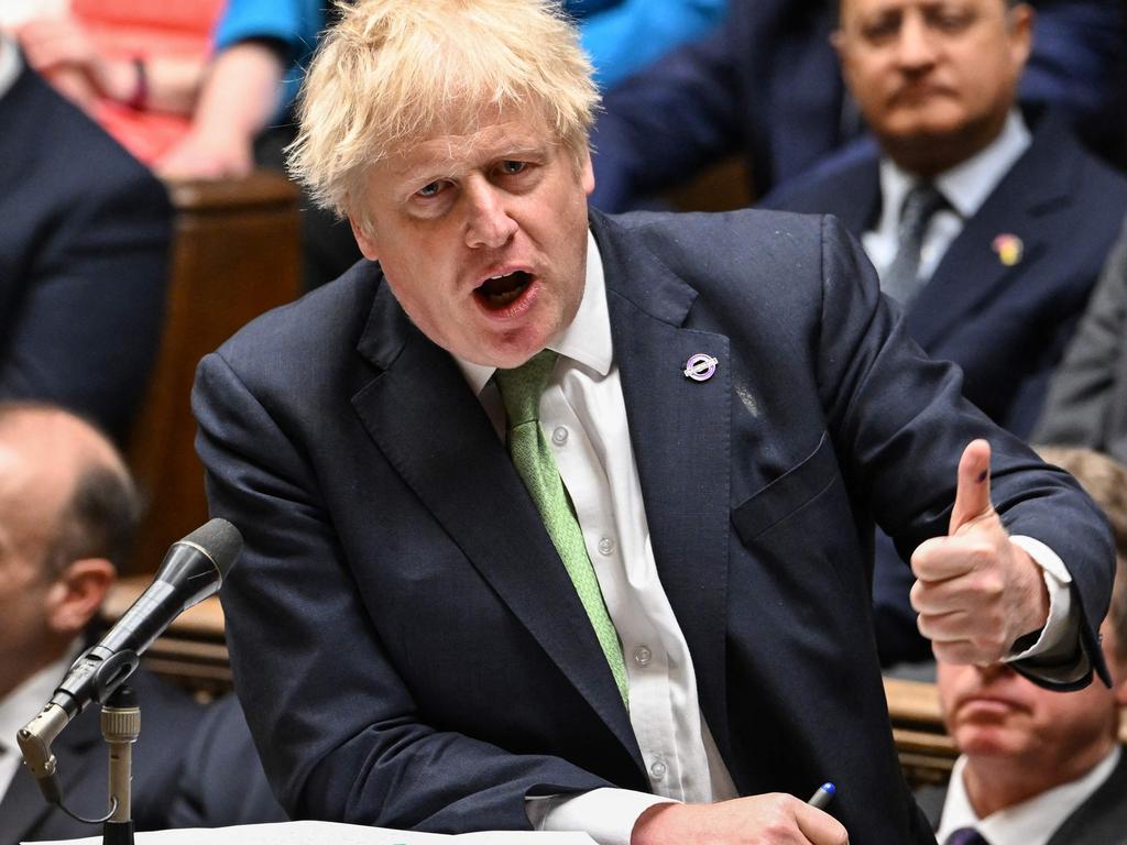 Britain's Prime Minister Boris Johnson congratulated Anthony Albanese.