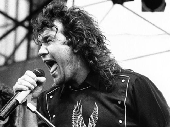 Jimmy Barnes on stage back in 1988. Picture: News Corp Australia
