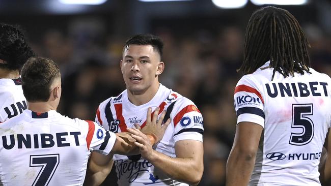 Joey Manu had another quiet night for the Roosters.