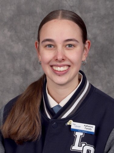 Katharine Farrelly has been announced as Lakeside College's 2022 DUX student.