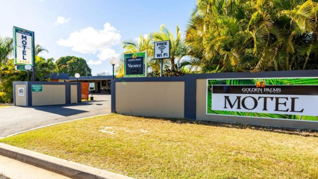 The Golden Palms Motor Inn is on the market for just over $2.3 million.