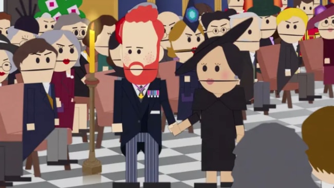 Hidden details in South Park episode on Harry and Meghan | Sky News  Australia