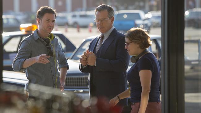 Captain Marvel directors Ryan Fleck (left) and Anna Boden) reunited after working together on the acclaimed indie film <i>Mississippi Grind</i>.